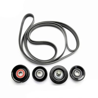 Belt Idler&Pulley Kit For VT VX VU VY VZ V8 LS1 LS2 G3 5.7 6.0L Holden Commodore - image 1 of 4