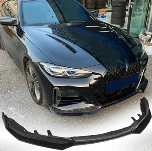 Parachoques delantero divisor alerón labial para BMW G22 G23 440i M-Sport 21-22 CARBONO REAL - Imagen 1 de 13