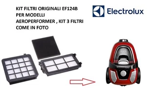 KIT FILTRI ASPIRAPOLVERE ELECTROLUX ORIGINALI  AEROPERFORMER EAPC51IS - Foto 1 di 1