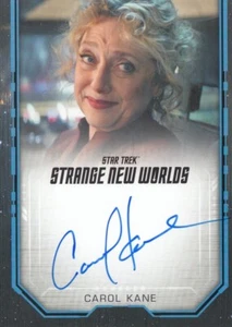 STAR TREK EXTRAÑOS NUEVOS MUNDOS TEMPORADA 2 - CAROL KANE (PELIA) AUTÓGRAFO ESCASO - Imagen 1 de 1