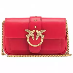 Borsa PINKO LOVE ONE POCKET Donna Pelle Rosso - 100061-A0F1-R30Q - Foto 1 di 6