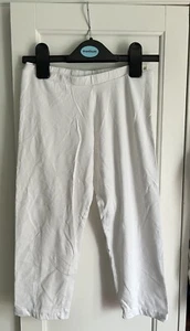 Girls White Leggings - Picture 1 of 3