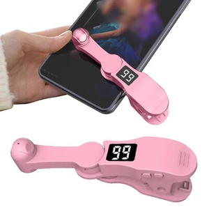 Cyfrowy automatyczny klicker ekranu USB klicker na klips do aplikacji na smartfony (różowy) - Zdjęcie 1 z 8