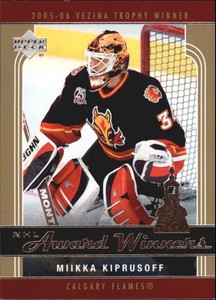 2006-07 Upper Deck Award Winners #AW2 Miikka Kiprusoff 