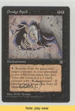 1995 Magic: The Gathering - Homelands Drudge Spell READ 1n4