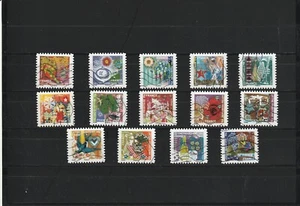 Frankreich 2010 Meilleurs Voeux Komplette Serien Von 14 Gestempelt yt 493 Zu 506 - Bild 1 von 1