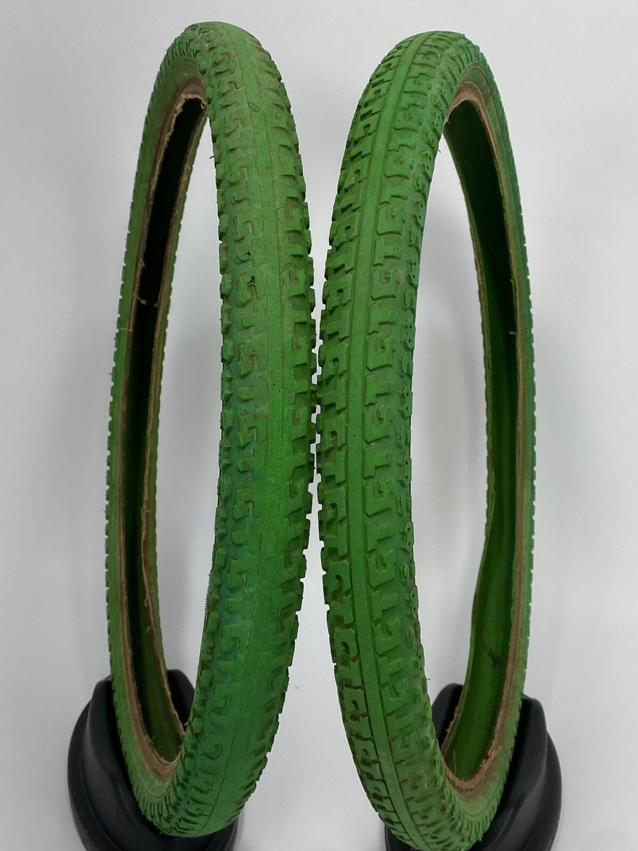 Green bike tires discount