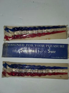 Seagram 3pk Stirrer Sticks Vintage Sealed In Plastic - Picture 1 of 5