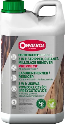 Prepdeck 2,5l Owatrol Holz Anstrich Entferner Außenbereich