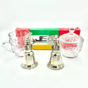 VTG Christmas Variety Lot Madison Snowman Bells , Fantasia Creamer/Sugar Bowl - Picture 1 of 12
