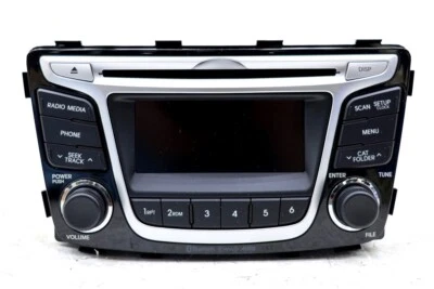 Unidad principal de radio OEM 96170-1R151GU-FLT nueva para Hyundai Accent 2011-2014 Foto 1 de 4