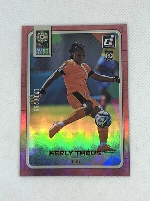 2023 Donruss Womens World Cup | 75 Kerly Theus Haiti | RC Red 171/299! - Image 1 of 2