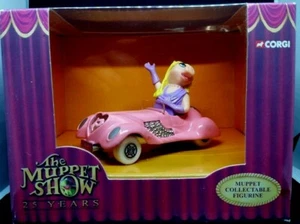 CORGI THE MUPPETS SHOW 25 YEARS MISS PIGGIE'S CAR RETRO - RARE OLD SHOP STOCK - Picture 1 of 8
