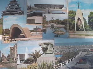 Hiroshima Japan lot of 8 postcards - Picture 1 of 17