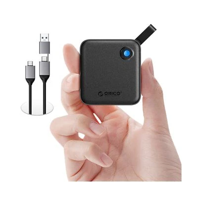 SSD Portátil ORICO 256 GB con Cable USB C 2 en 1, Unidad de Estado Sólido Externa... Foto 1 de 4