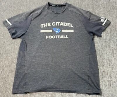 Camiseta The Citadel Bulldogs Para Hombre Grande Gris Fútbol Adidas Militar Camiseta Camiseta Foto 1 de 4