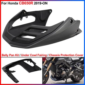 For Honda CB650R 2019-ON - Belly Pan Kit / Exhaust Shield Guard / Lower Fairing - Picture 1 of 19