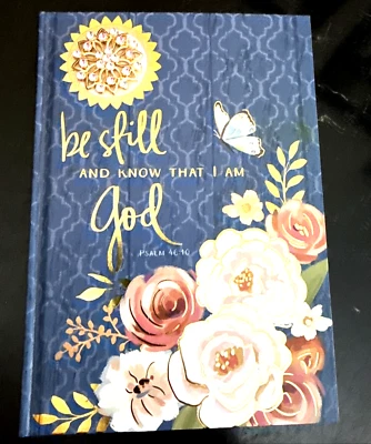 Pooch & Sweetheart Brooch Writing Journal "Be Still and know that I am God" NEW - Image 1 of 4