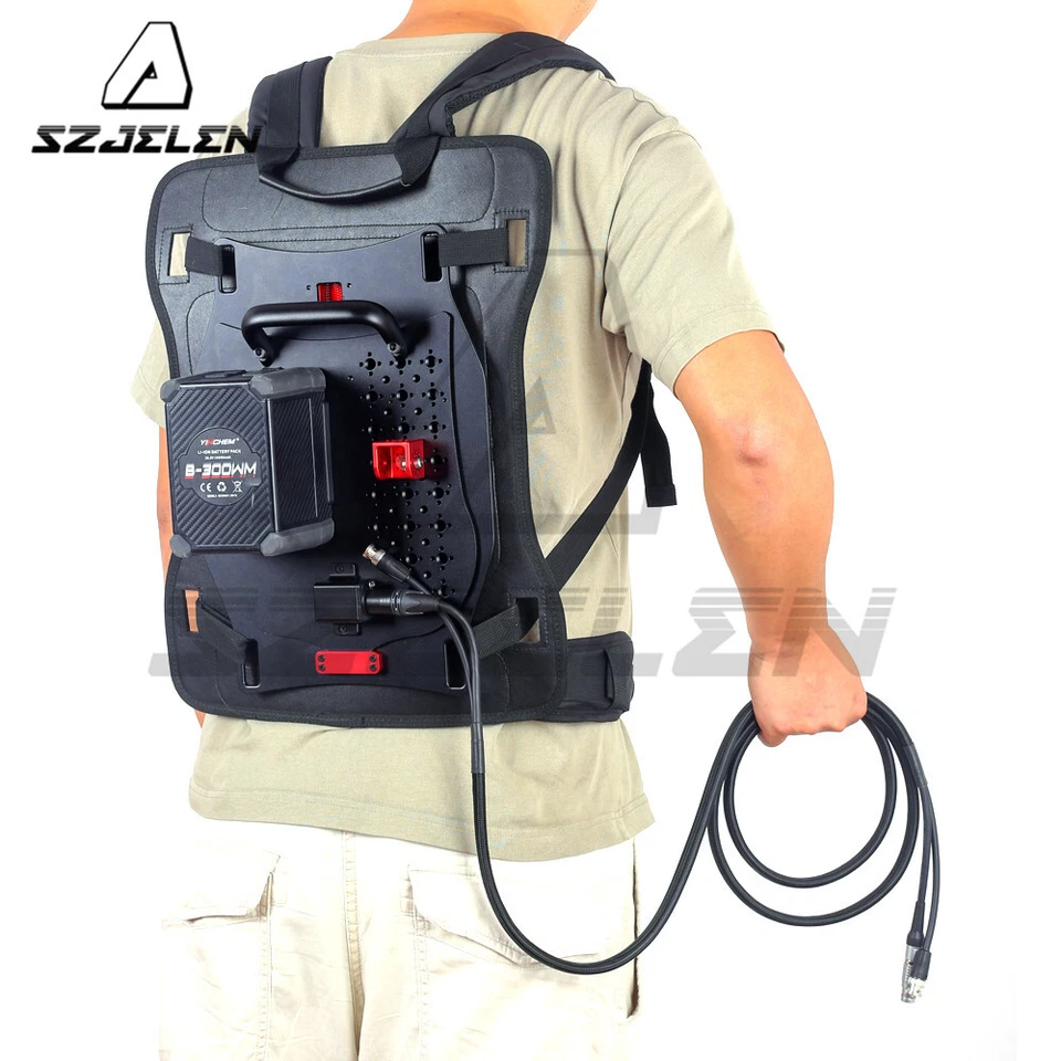 Camera V/B-mount Battery Power Back XLR 3pin Power Output Handle Fixing Plate - Image 1 of 4