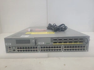 Cisco Nexus N9K-C9396TX N9K-M12PQ 48 Port 1/10GE BASE-T & 12 Port 40GE Dual AC - Picture 1 of 3