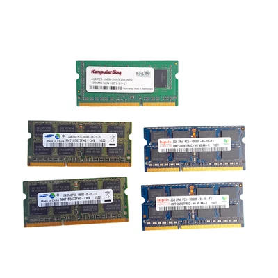 2GB Samsung  Memory RAM PC3 Mac Mini  1x 4GB Hynix Bundle Computer x5 - Image 1 of 4