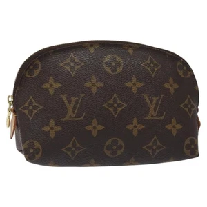 LOUIS VUITTON Monogram Pochette Cosmetic PM Pouch M43998 LV Auth SW1041 - Bild 1 von 18