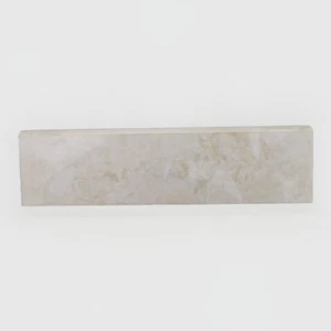 BATTISCOPA BEIGE LUCIDO  EFFETTO MARMO IN GRES PORCELLANATO 8x30,5 CM - Picture 1 of 1