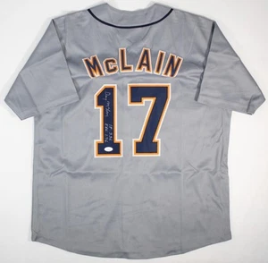 Denny McLain signed autographed Detroit Tigers jersey w/ inscriptions JSA COA - Picture 1 of 3