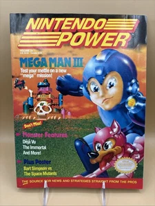 Nintendo Power Volume 20 January 1991 Mega Man IIl w/Simpson Poster - Picture 1 of 6