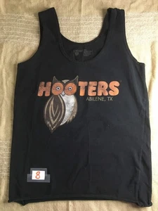 B25 #8 Hooters Girl Worn Uniform Tank From Abilene Texas Size Small - Picture 1 of 4