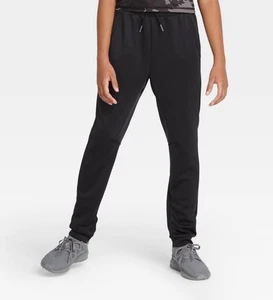 NWT~ All in Motion sz L 10/12 Youth Boys Black Performance Jogger Pants GG17 - Picture 1 of 3