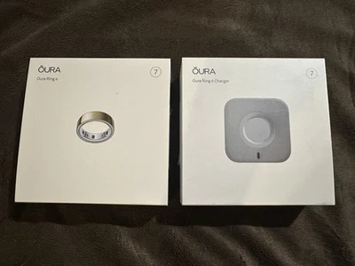 OURA Ring Gen 4th Gold Size 7 Brand New/Sealed+extra Charger Retail $600
