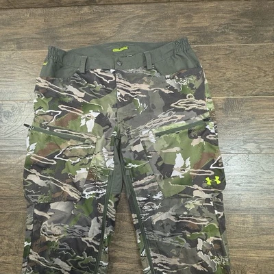 Under Armour Pants Mens 2XL STORM 2 Cold Gear Camo Scent Control Hunting - Image 1 of 4