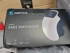 FORTHiQ FQ-ST 1101 Smart Knee Massager White  Heat Vibration - Picture 1 of 14