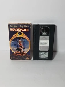 The Beastmaster (VHS, 1991) Marc Singer Tanya Roberts Rip Torn 1982 Cult Fantasy - Picture 1 of 2