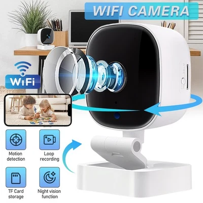 2x Camaras De Seguridad Wifi Casa Exterior Inalambrica Con Vision Nocturna 1080P - Image 1 of 4