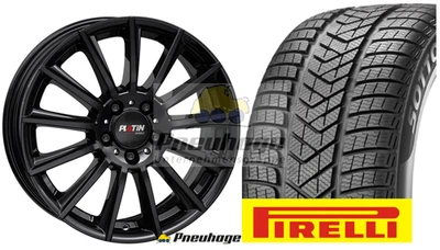 Winterräder Mercedes Benz V-Klasse/ Vito W447 17" Alu schwarz Pirelli RDKS NEU✅ - Bild 1 von 4