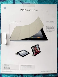 Apple Ipad 2 & 3 Smart Cover- Navy Leather Color AUTHENTIC / ORIGINAL / UNOPENED - Picture 1 of 3