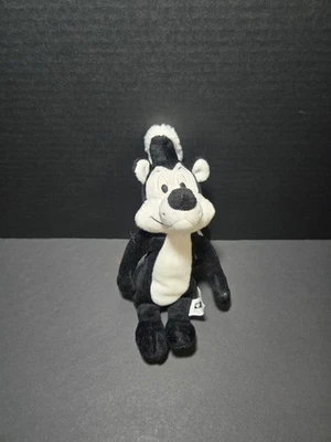 Bolso de felpa vintage 1998 Warner Bros Studio Looney Tunes Pepe Le Pew 8" etiquetas Foto 1 de 4