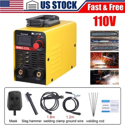 110V 300AMP Mini IGBT ARC Welding Machine Inverter DC MMA Electric Welder Stick - Image 1 of 4