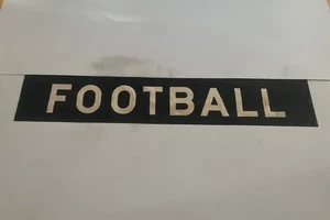 FOOTBALL  -St Helens Liverpool 1964 Destination Bus Blind 37” Gift - Picture 1 of 13