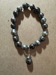 Tahitian Natural Pearl Bracelet - Picture 1 of 2