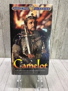 Vtg Camelot 30th Anniversary Remastered Version VHS Tape - Warner Bros 1997 NEW - Imagen 1 de 4