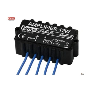 Amplificatore audio 12W universale di potenza compatto 8-16V DC - Imagen 1 de 3