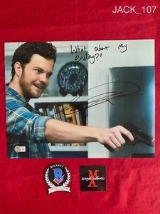 ¡FOTO FIRMADA POR JACK QUAID 11X14! ¡GRITA! ¡GHOSTFACE! ¡RICHE! ¡BECKETT! - Imagen 1 de 5