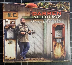 Darren Nicholson Things Left Undone - CD - **New Sealed** - RARE - Imagen 1 de 3