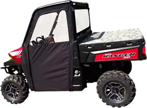 Moose Utility Clamp-On Polyester/Acrylic Fabric Side UTV Cab Enclosure 0521-1935 - Picture 1 of 1