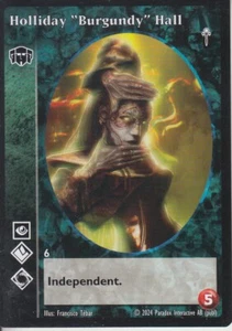 Holliday "Burgundy" Hall VTES CCG 5th Ed Hecata - Picture 1 of 1