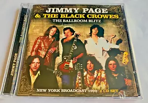 Jimmy Page  and The Black Crowes - The Ballroom Blitz Radio Broadcast  NEW 2 CD - Picture 1 of 4