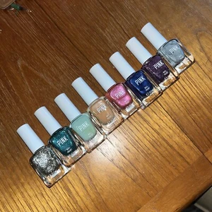 8x Victoria's Secret Nail  Pink Lacquers Paint - Picture 1 of 2